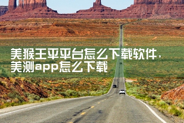 美猴王平平台怎么下载软件